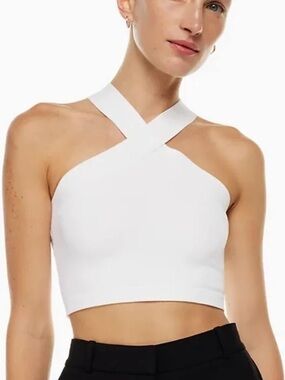 Aritzia Babaton Knit Cross Top